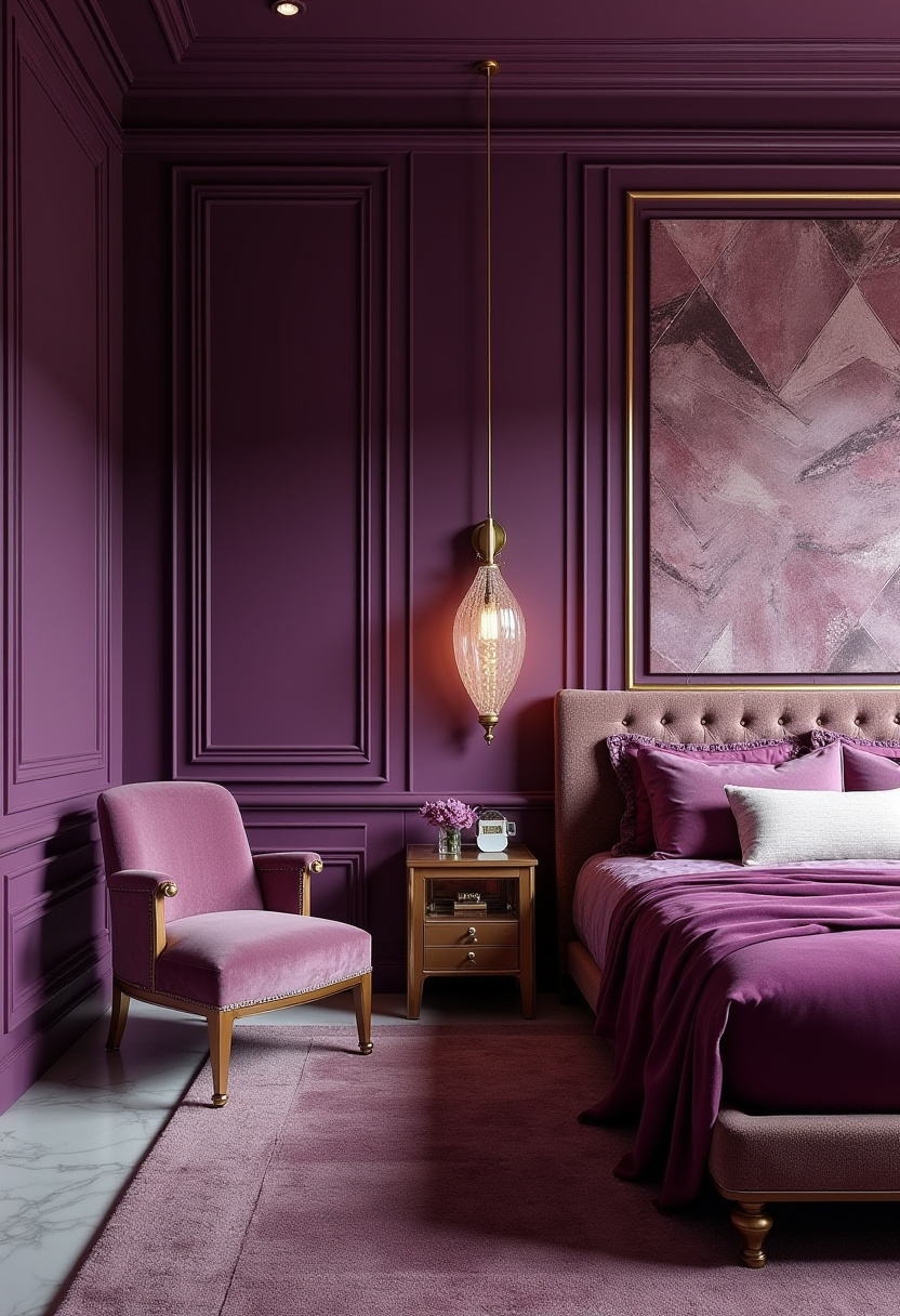 37+ Accent wall behind bed