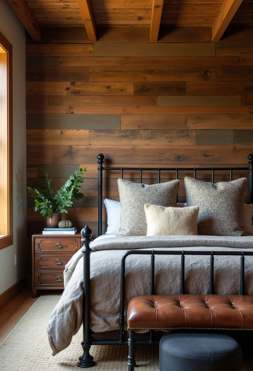 61+ Modern accent wall Bedroom 