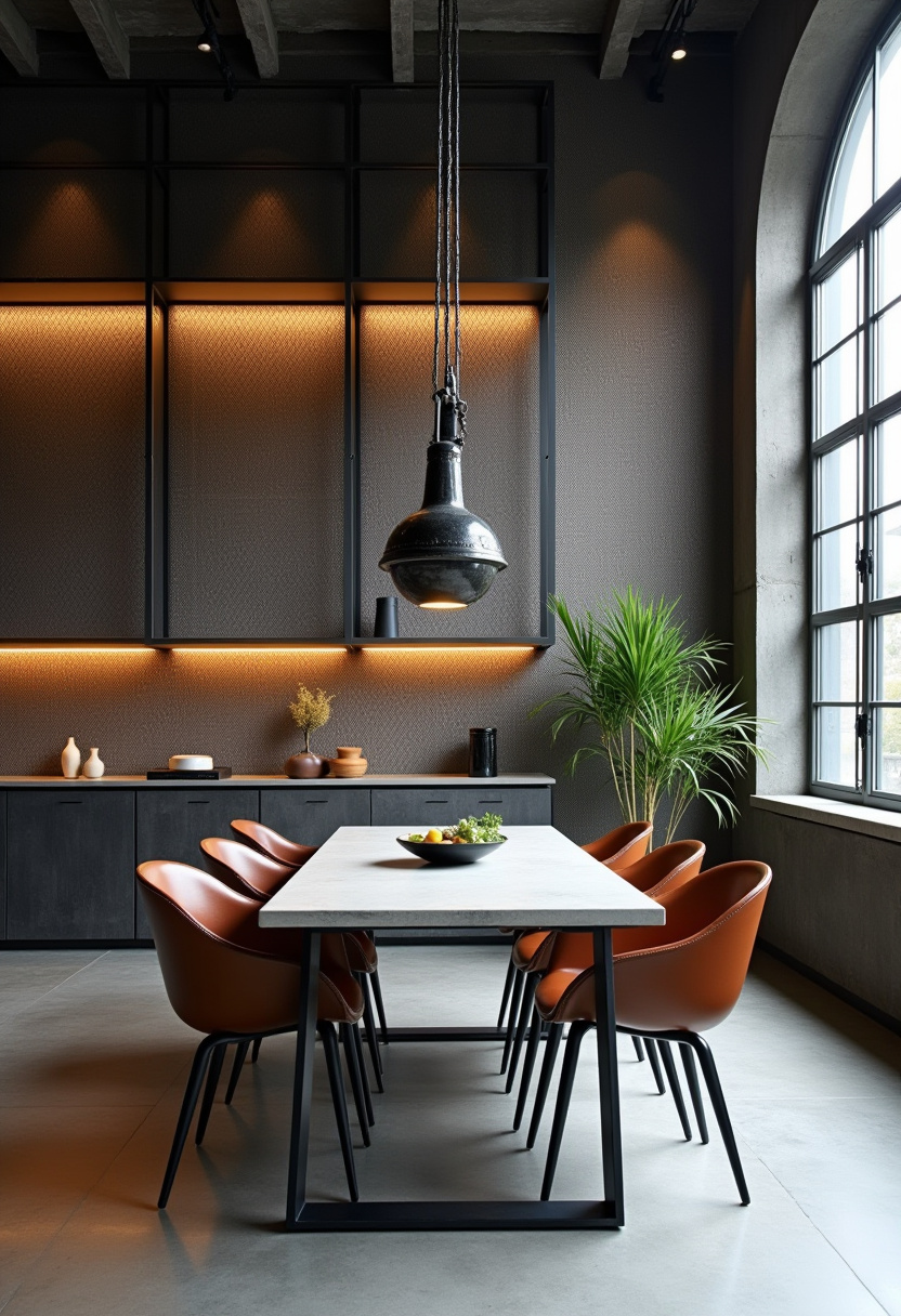 57+ Dining Room Wall Design Aesthetic