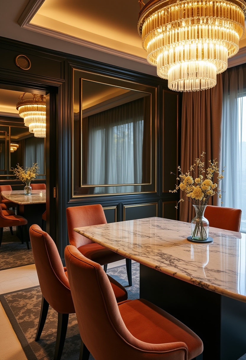 59+ Accent Wall in Dining Room