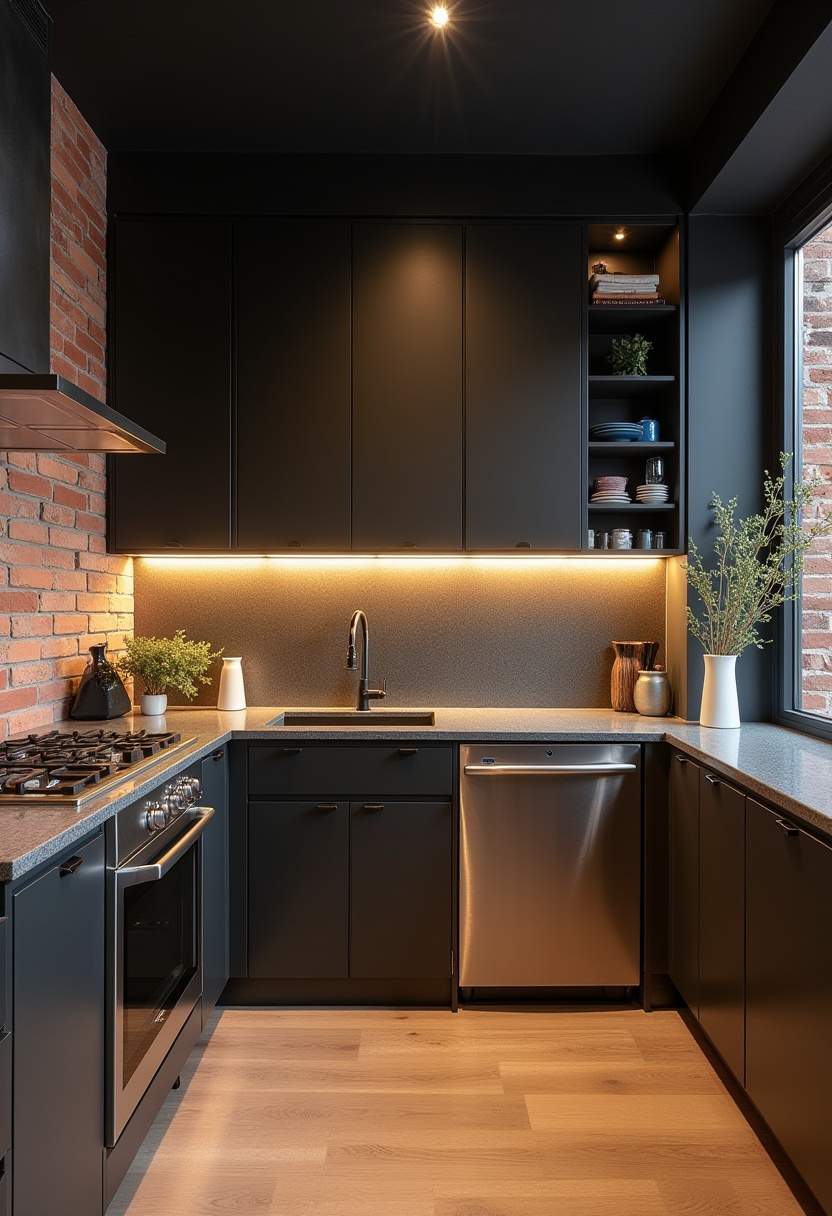 Aesthetic Apartment Kitchen Korean