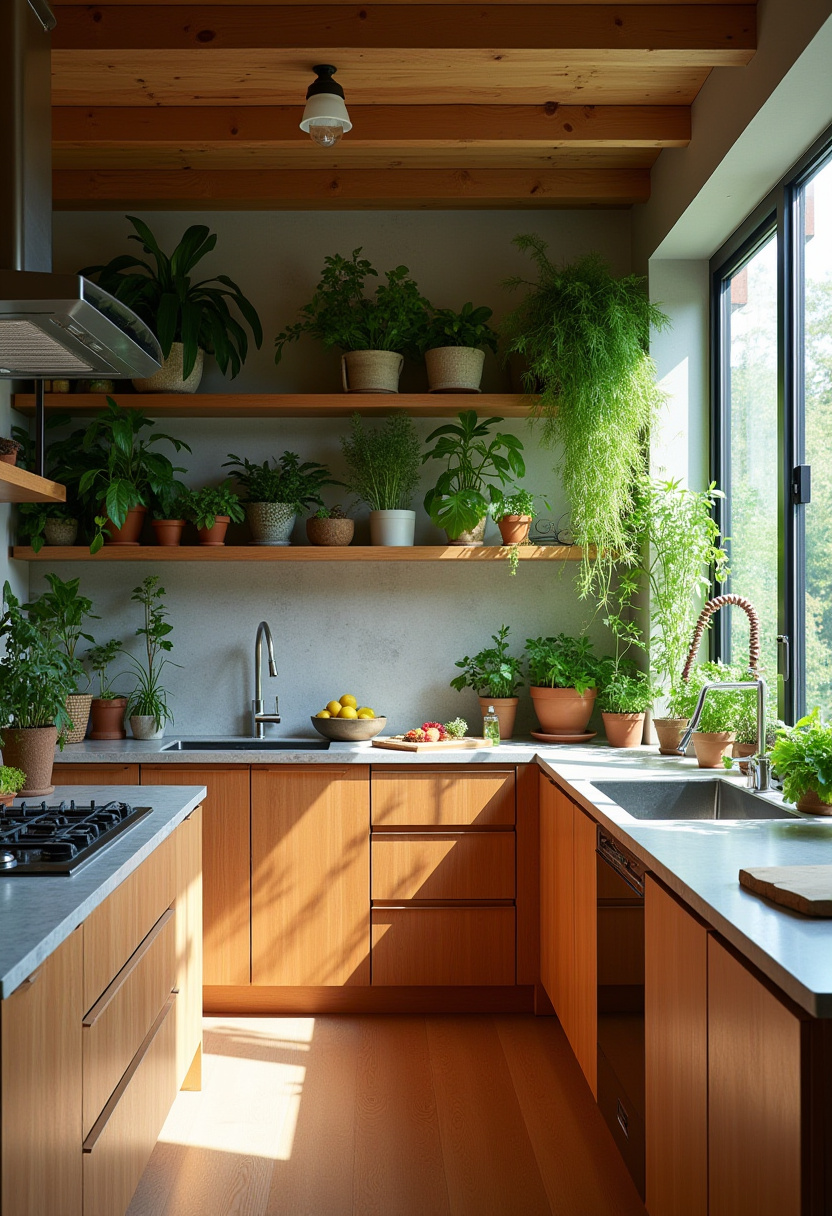 Aesthetic Apartment Kitchen Simple