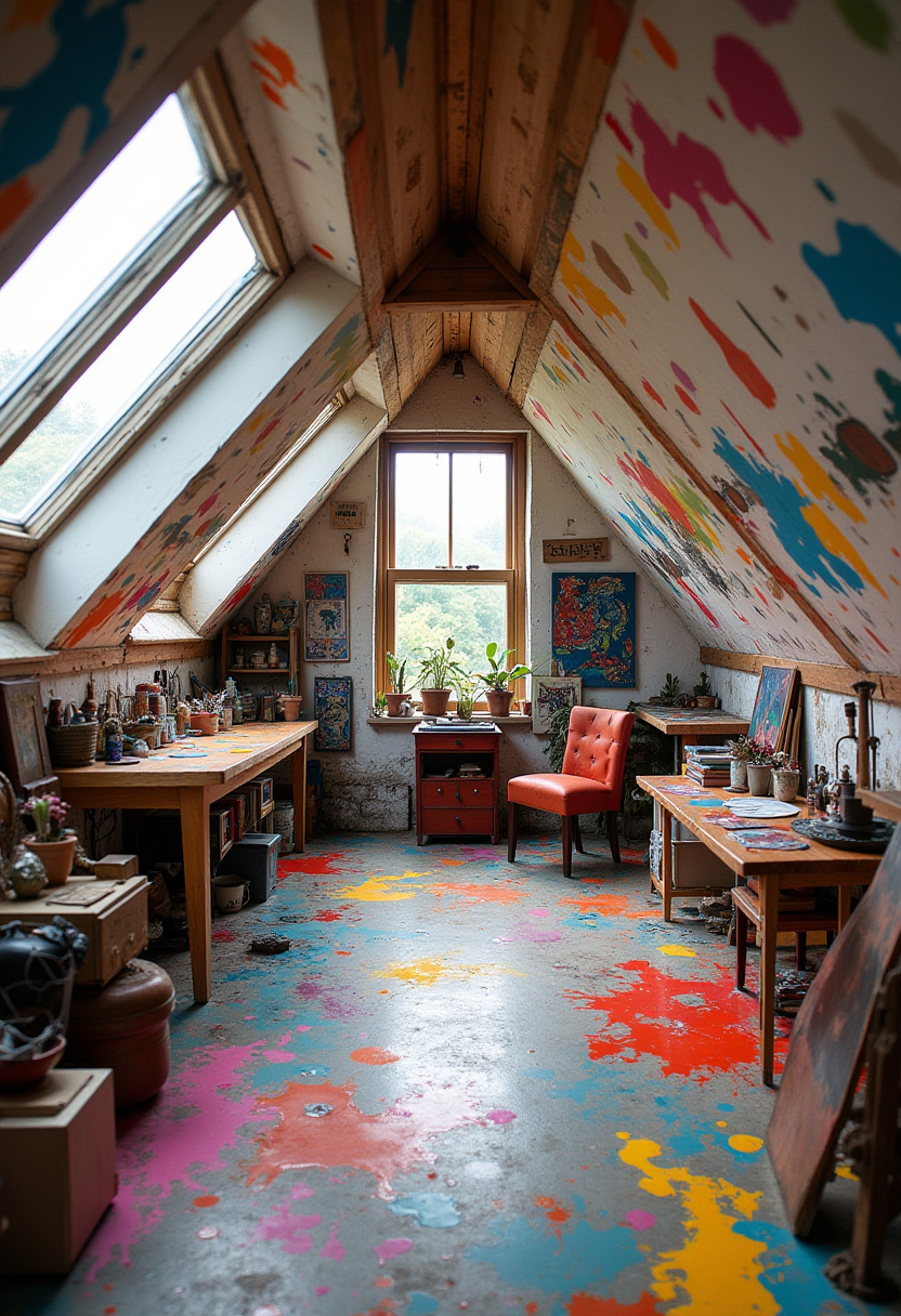37+ Attic Apartment Art Room Ideas