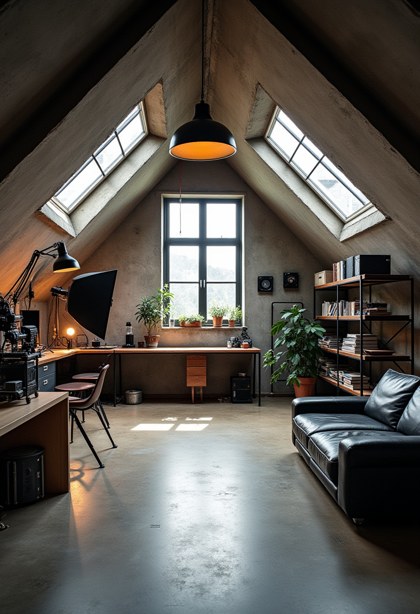 46+ Creative Attic Apartment Photography Studio
