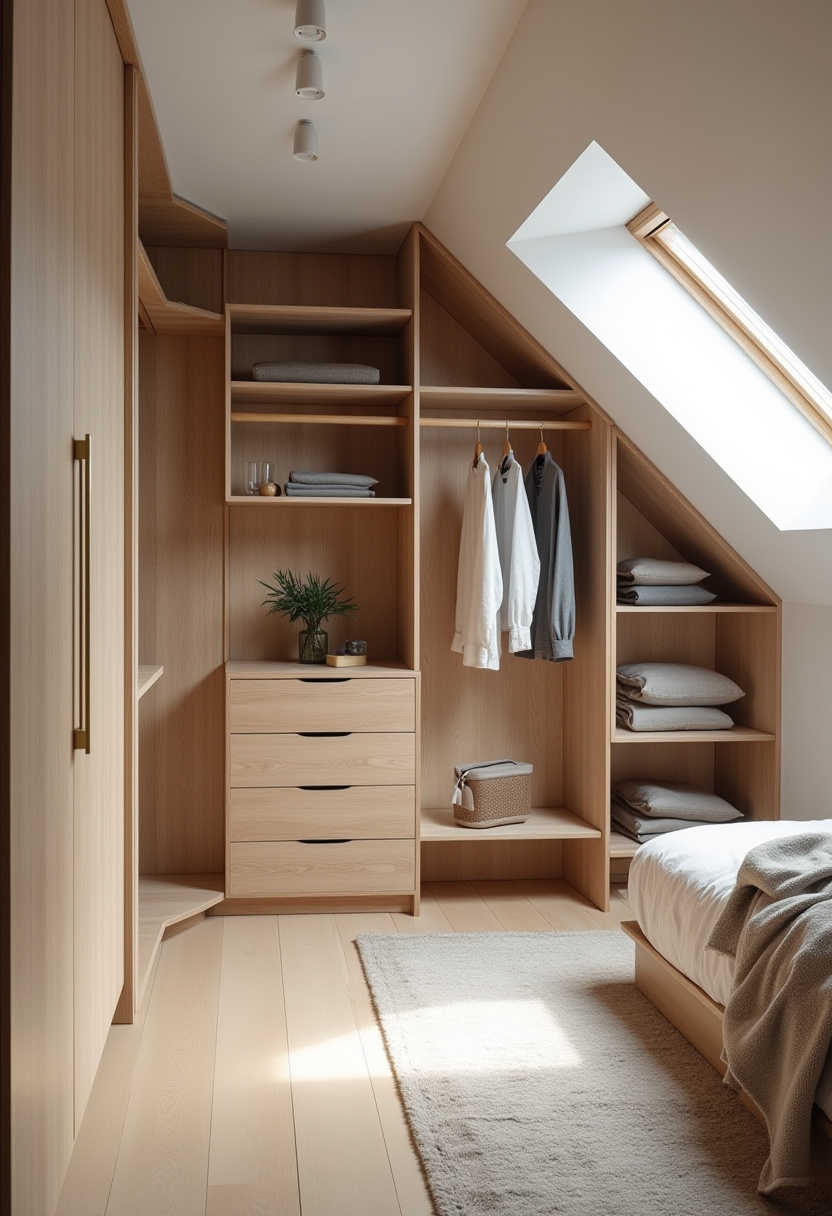 attic bedroom closets 1