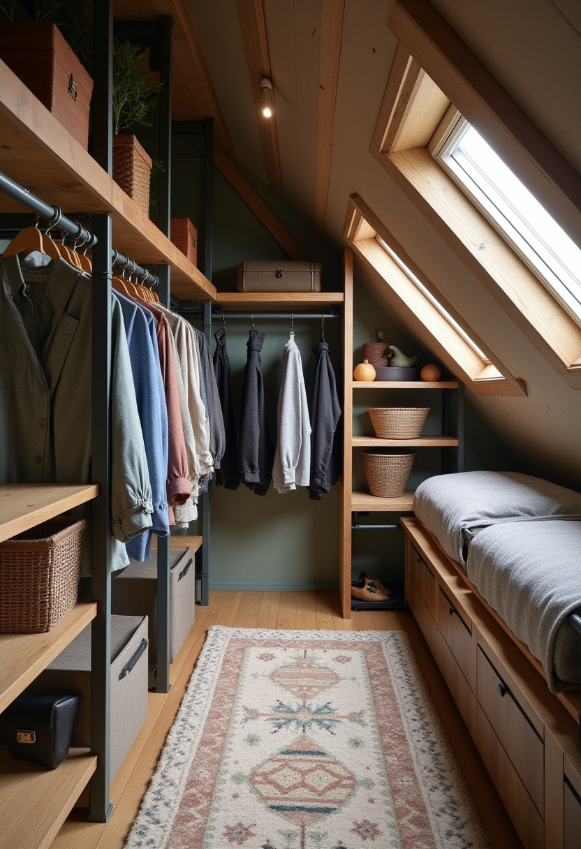 attic bedroom closets 17