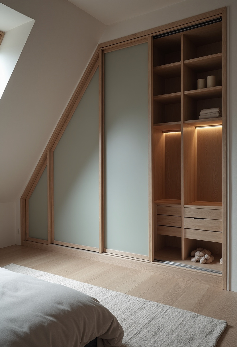 attic bedroom closets 3