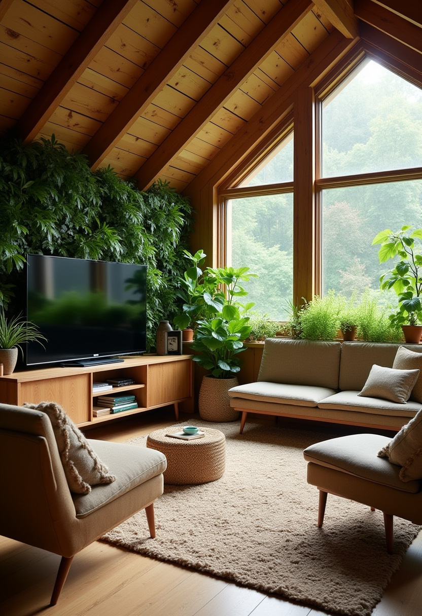 53+ Stylish Attic TV Room Ideas on a Budget