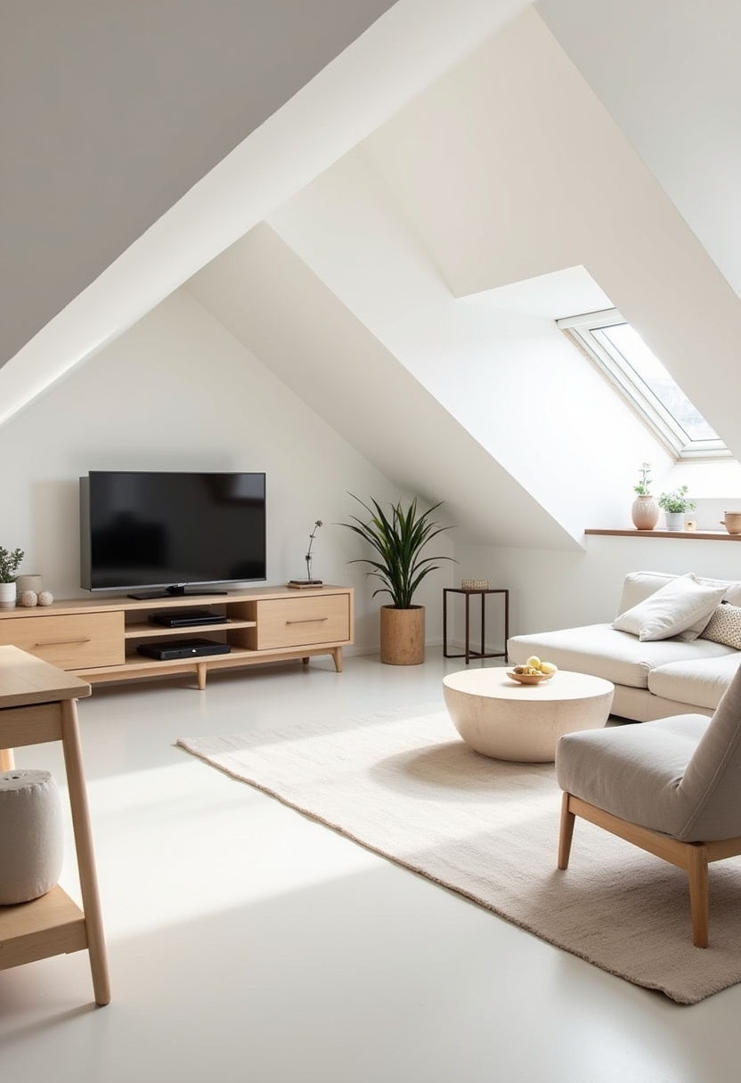54+ Beautiful Attic TV Rooms That Inspire