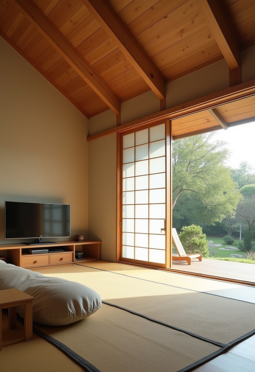 61+ Attic Into a Relaxing TV Lounge Ideas