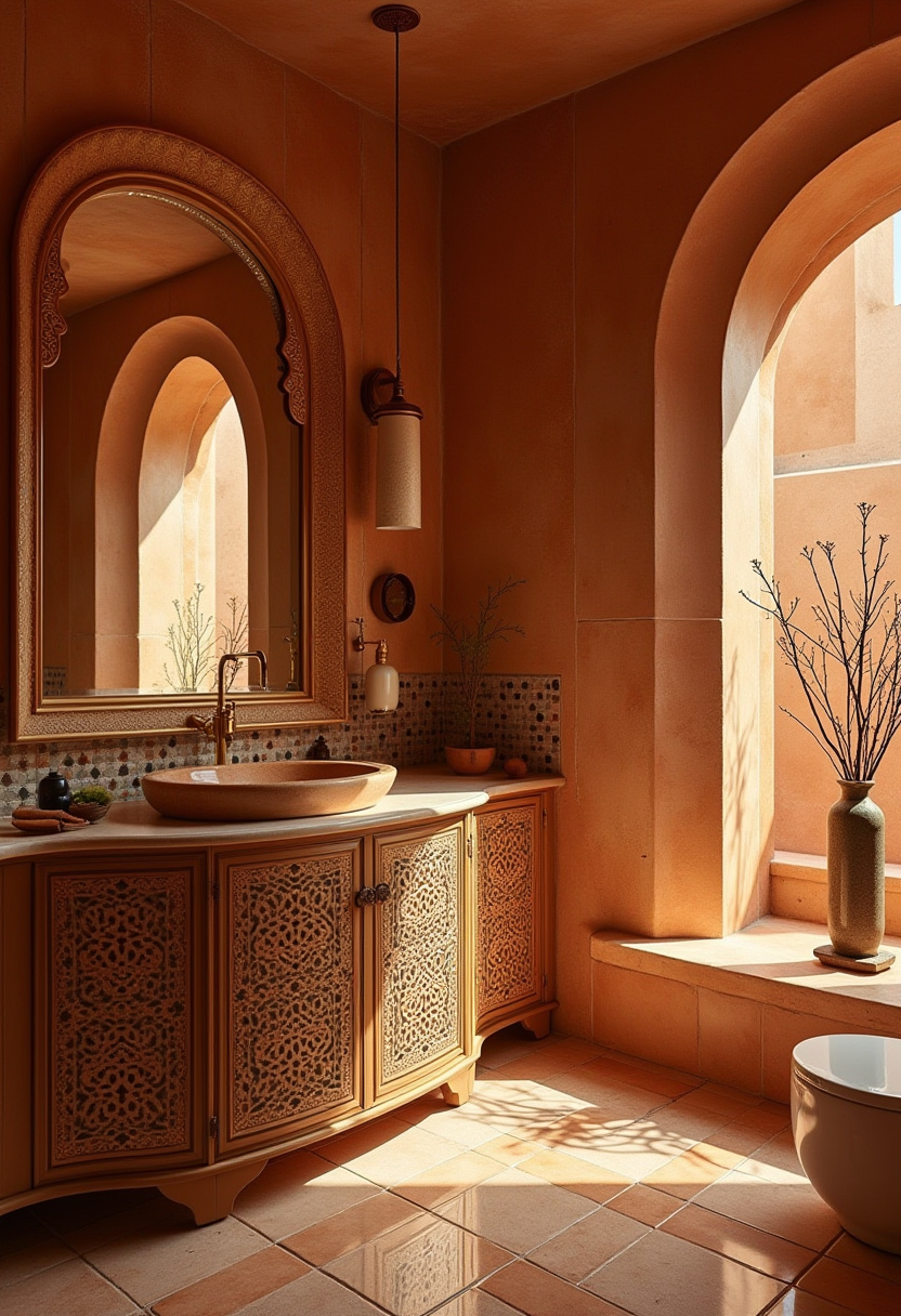 Wooden Bathroom Cabinets