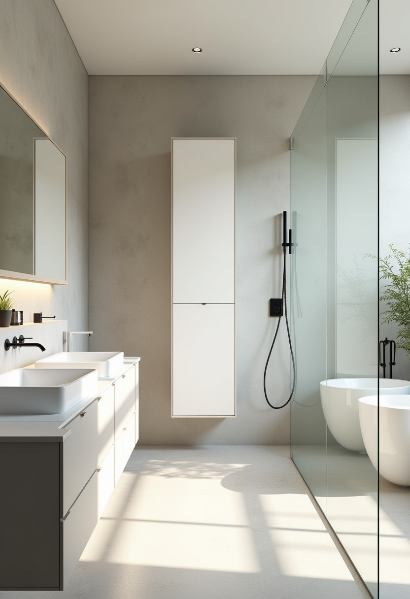 Bathroom Cabinets Painted