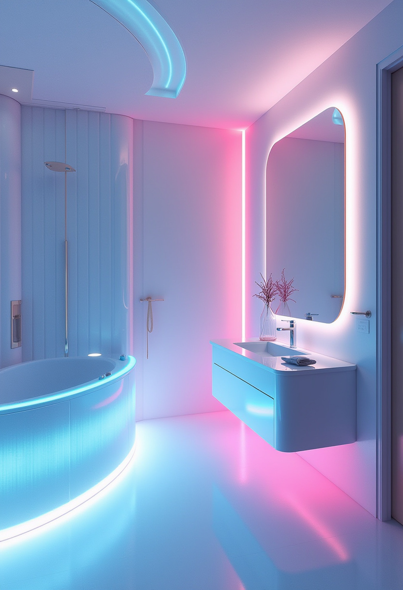 Lighting Bathroom Cabinet Ideas Bath Vanities