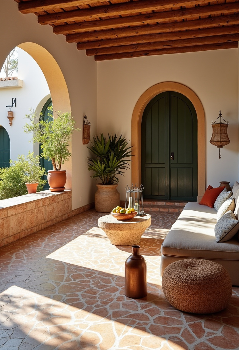 beachy living room 14