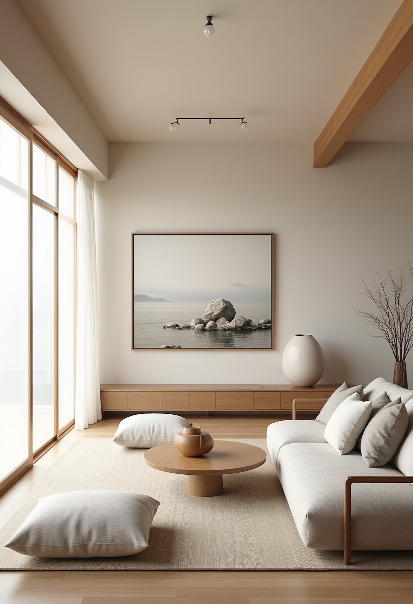 beachy living room 17