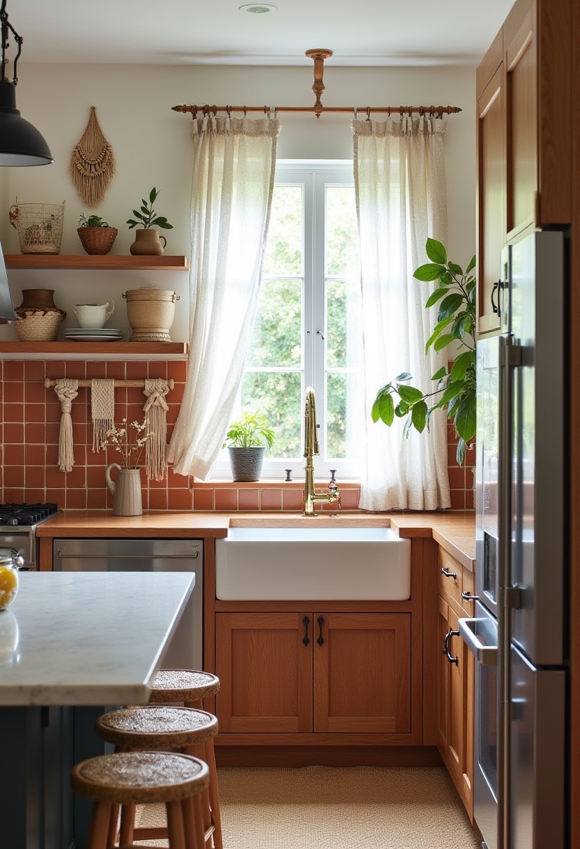 Boho Kitchen Ideas Bohemian Style Chic