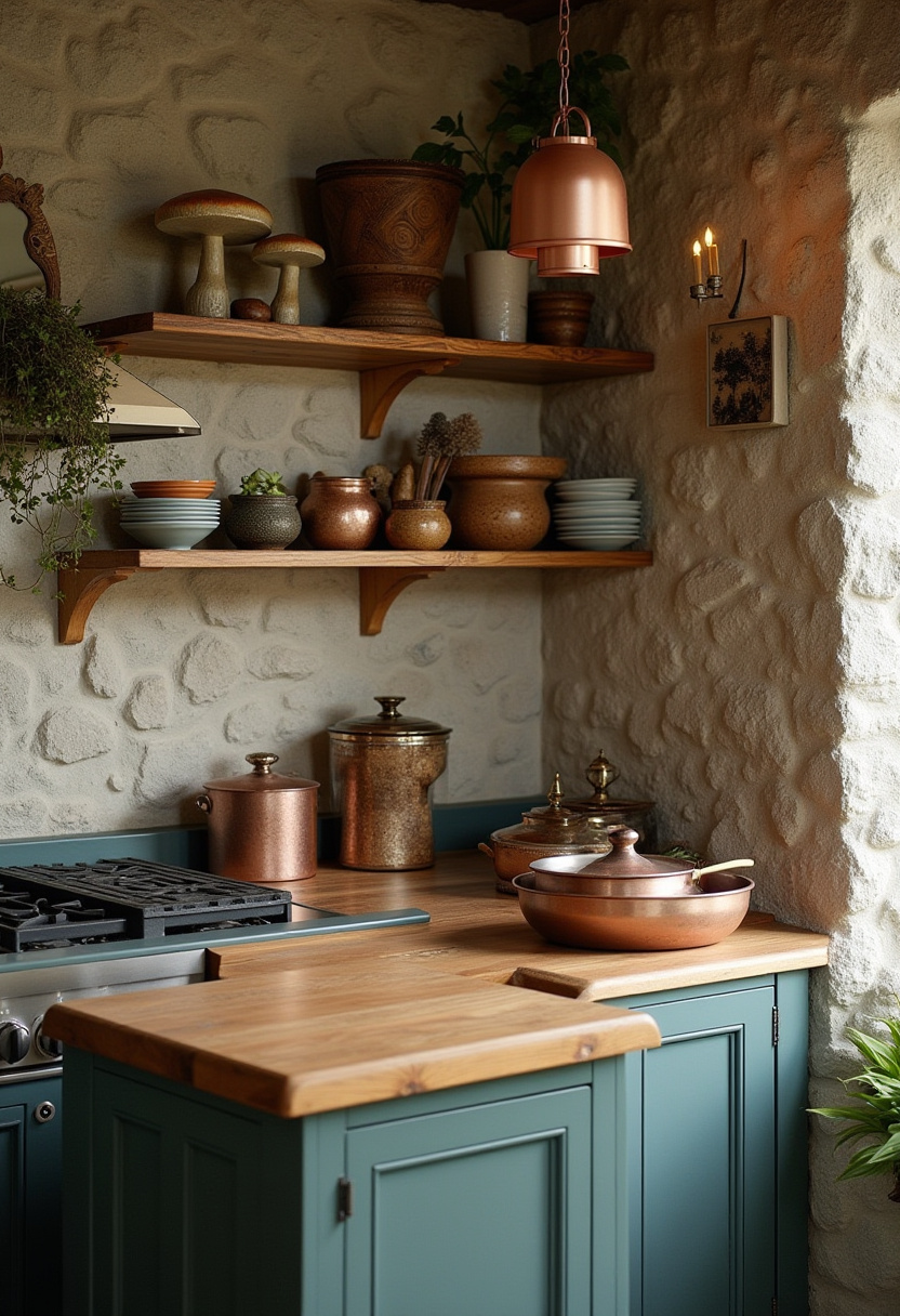 44+ Modern Farmhouse Boho Kitchen