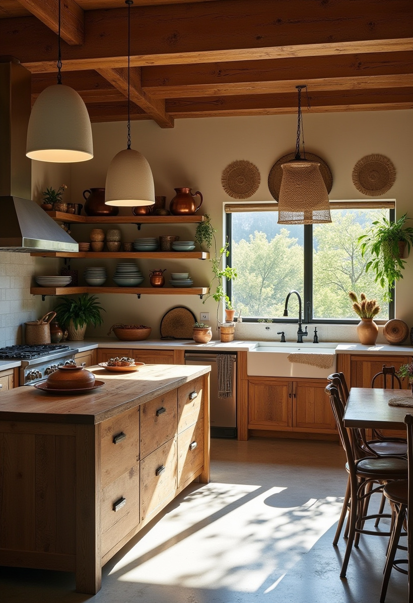 31+ Boho Kitchen Ideas Bohemian Style