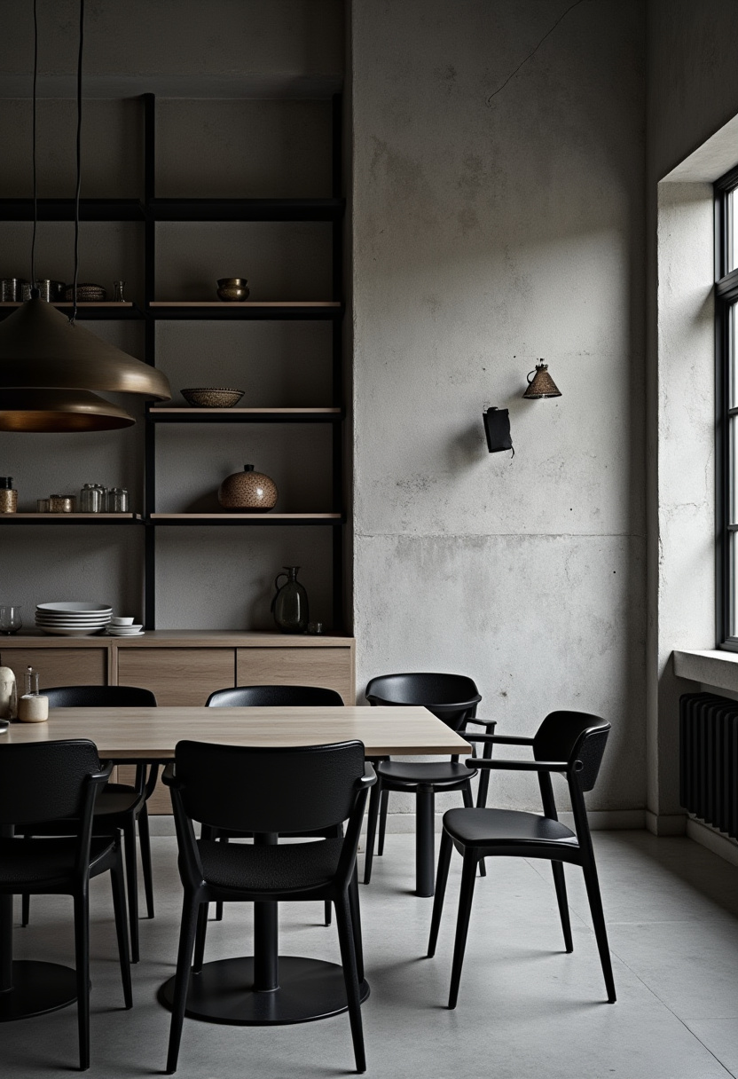 43+ Dining Area Wall Design