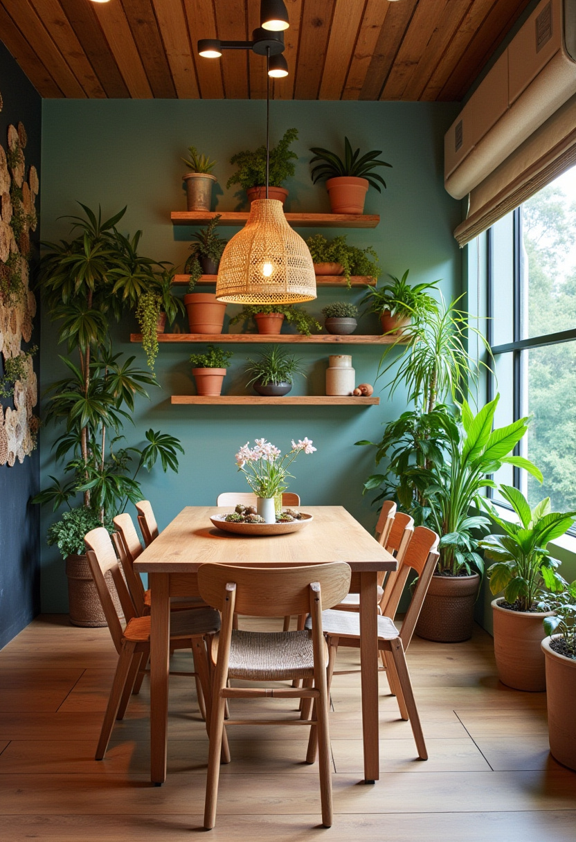 49+ Dinning Area Design Modern Wall