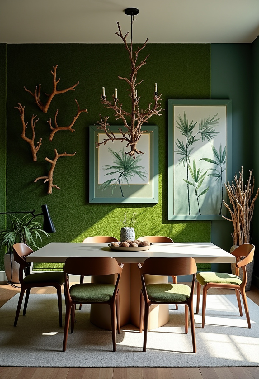 57+ Dining Wall Design Ideas