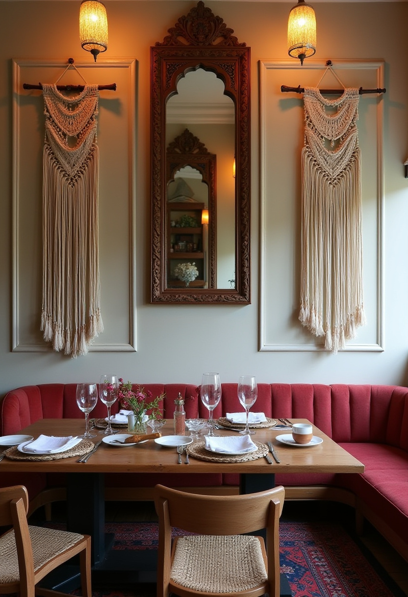 34+ Dining Area Wall Decor Ideas Modern Wood