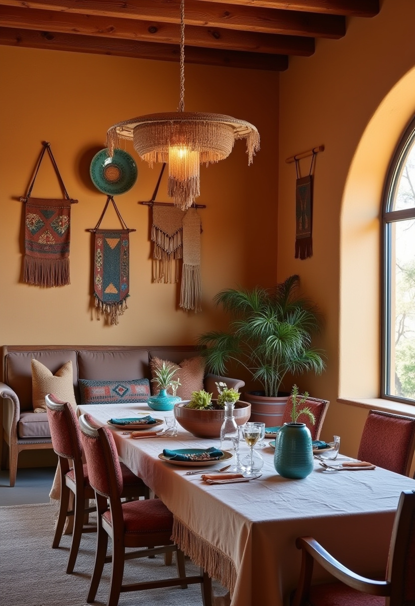 57+ Creative Dining Area Wall Design Ideas