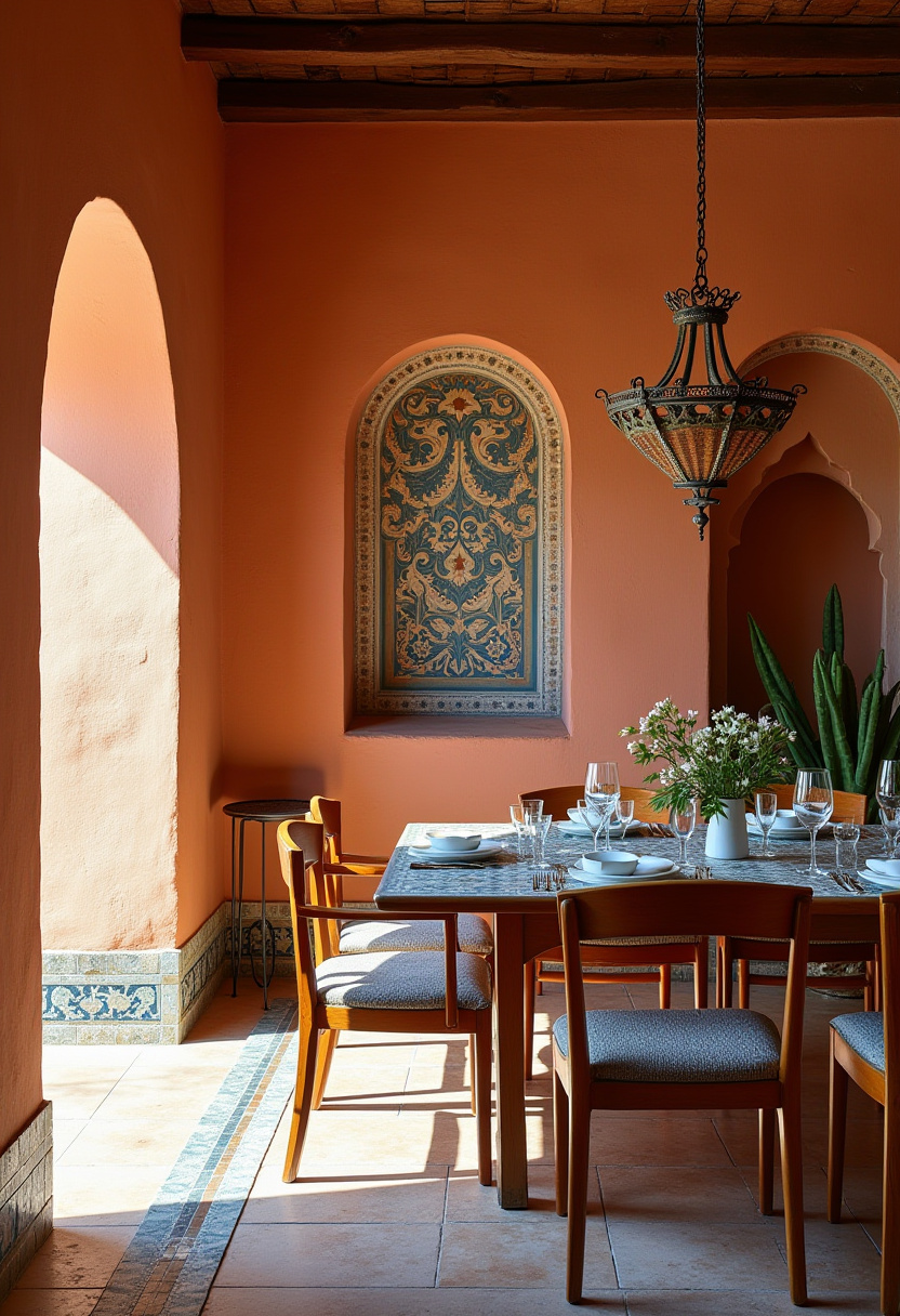 dining room wall decor modern