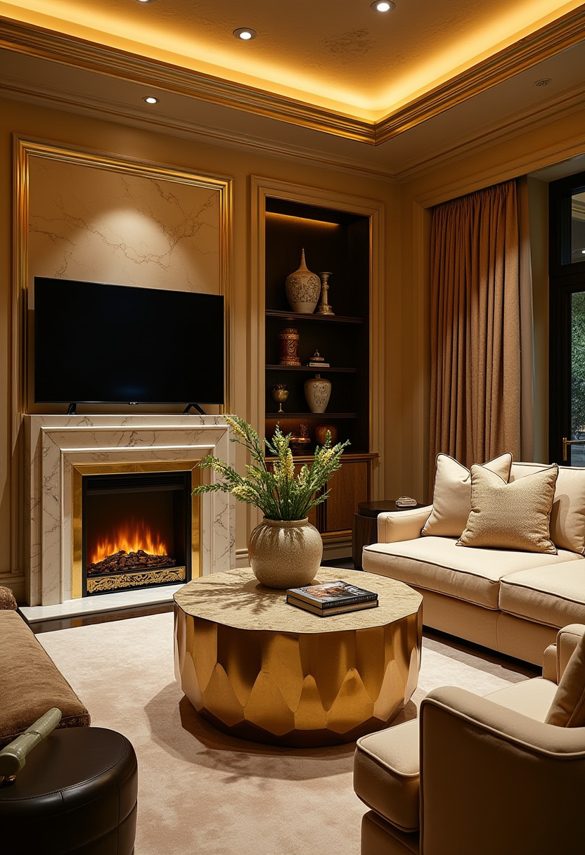 44+ Built in Electric Fireplace Ideas with TV