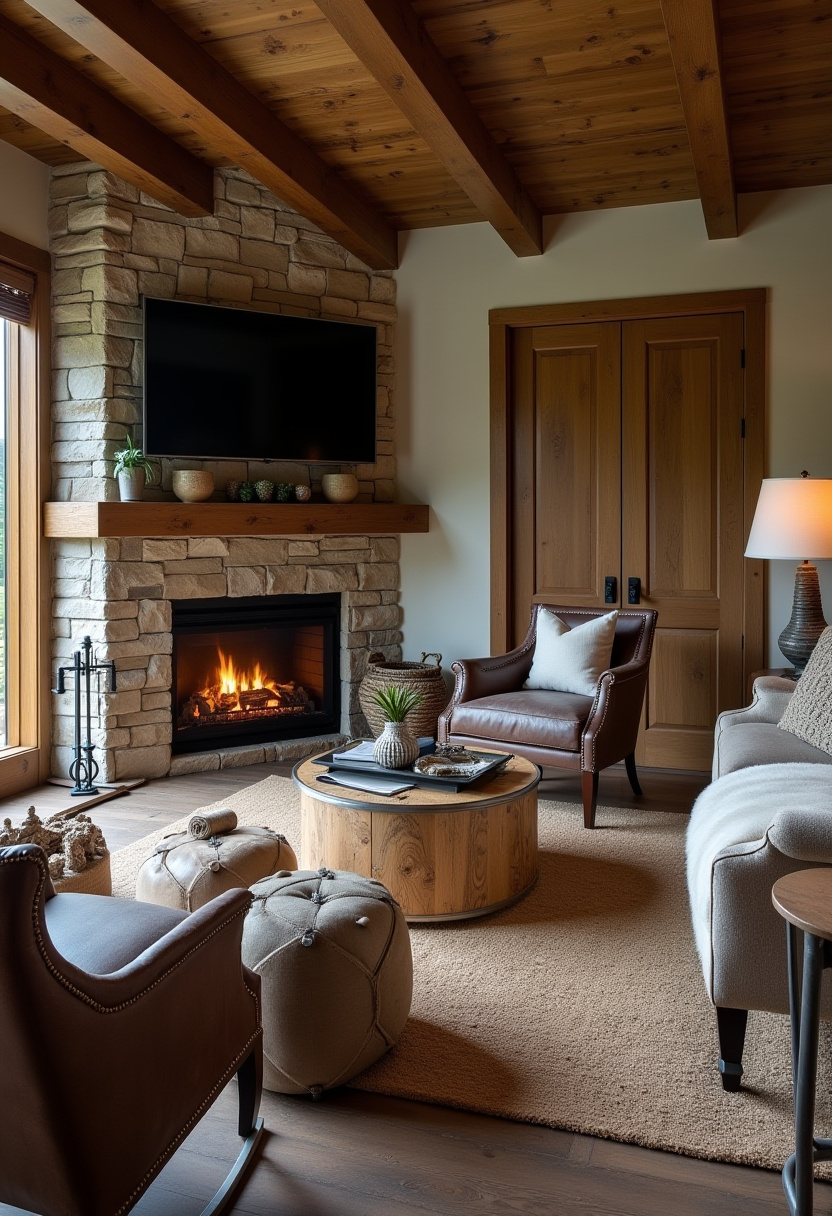 48+ TV and Fire Wall Ideas Modern