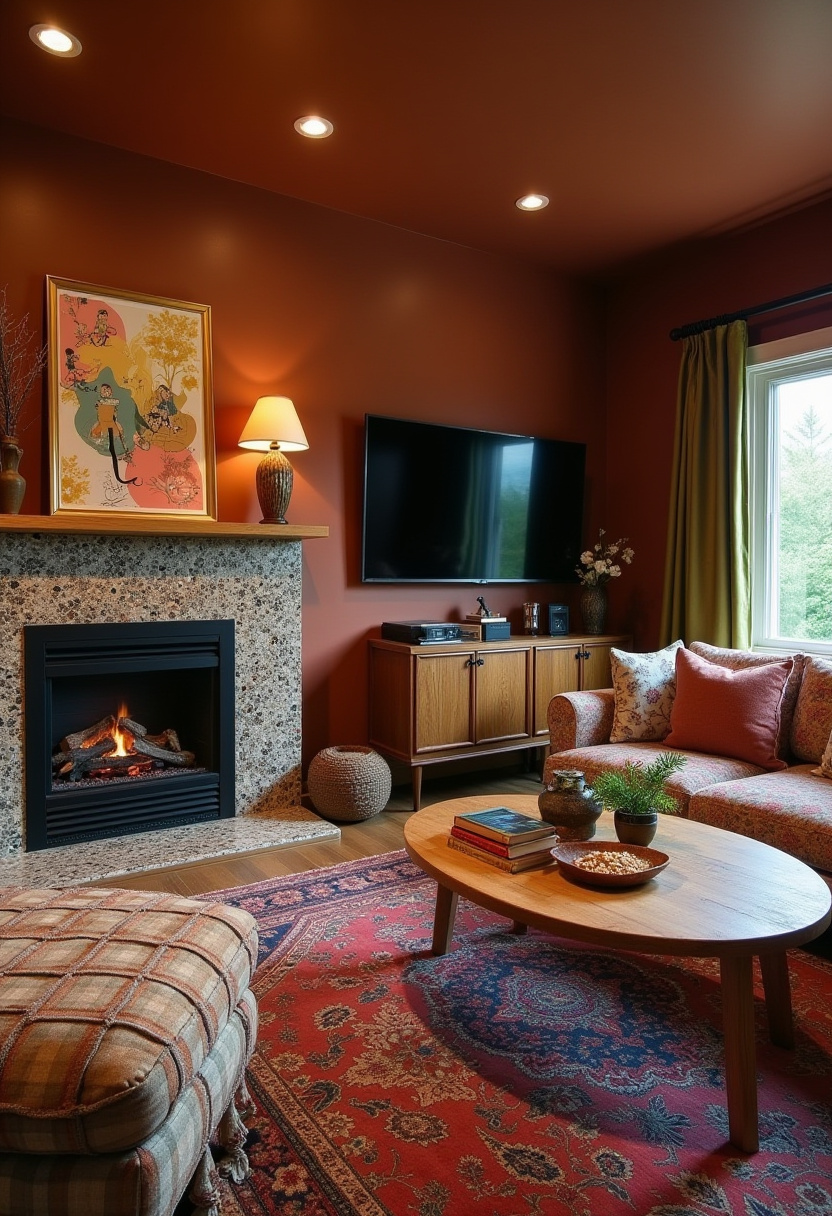 58+ Electric Fireplace with TV