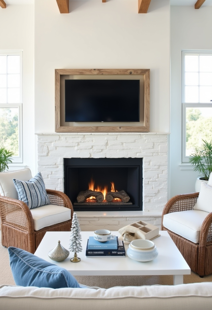 61+ Electric Fireplace TV Wall Makeover