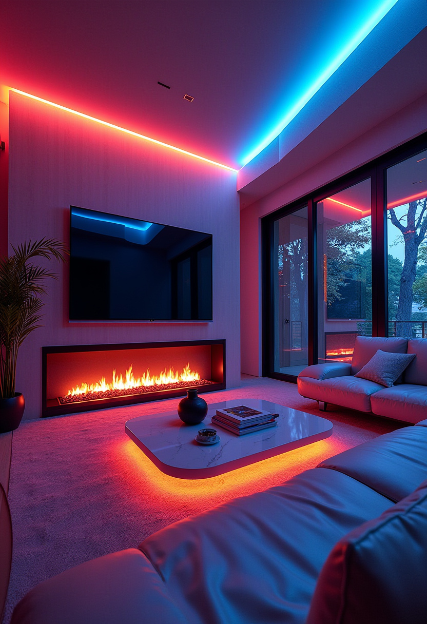 33+ Electric Fireplace Ideas with TV Stone