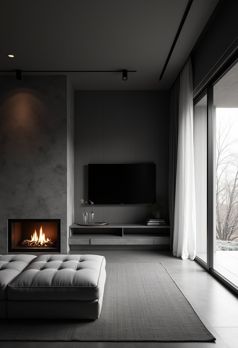 Fireplace TV Wall Design Inspiration