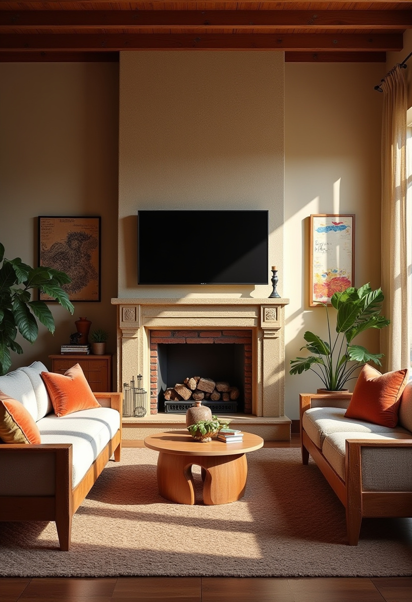 53+ Fireplace makeover with tv