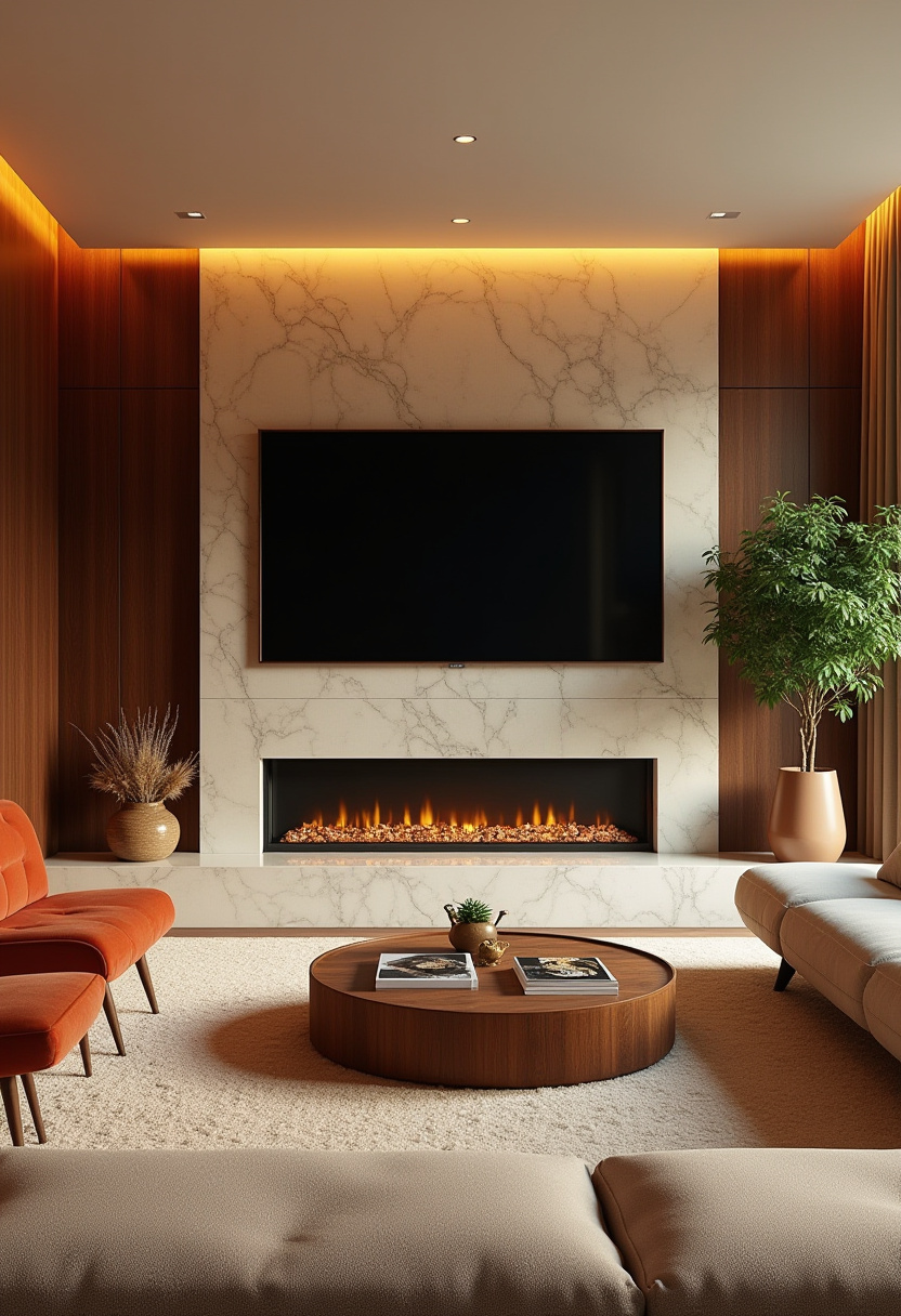 33+ Fireplace TV Wall DIY