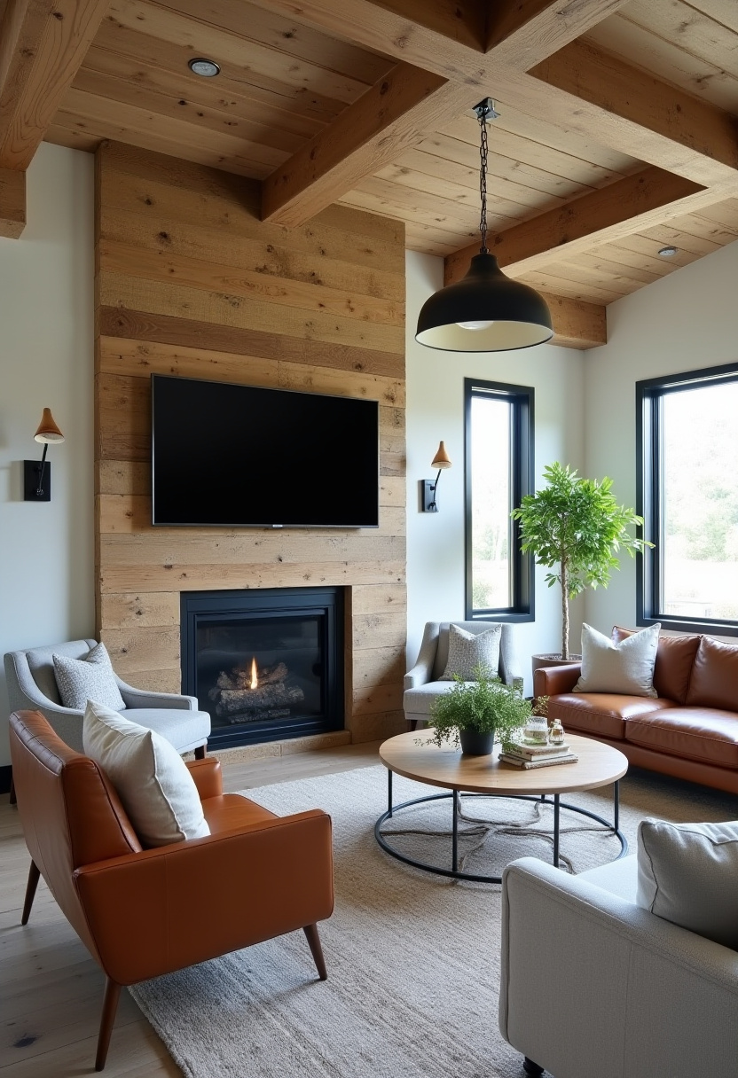 Fireplace TV Wall Built Ins