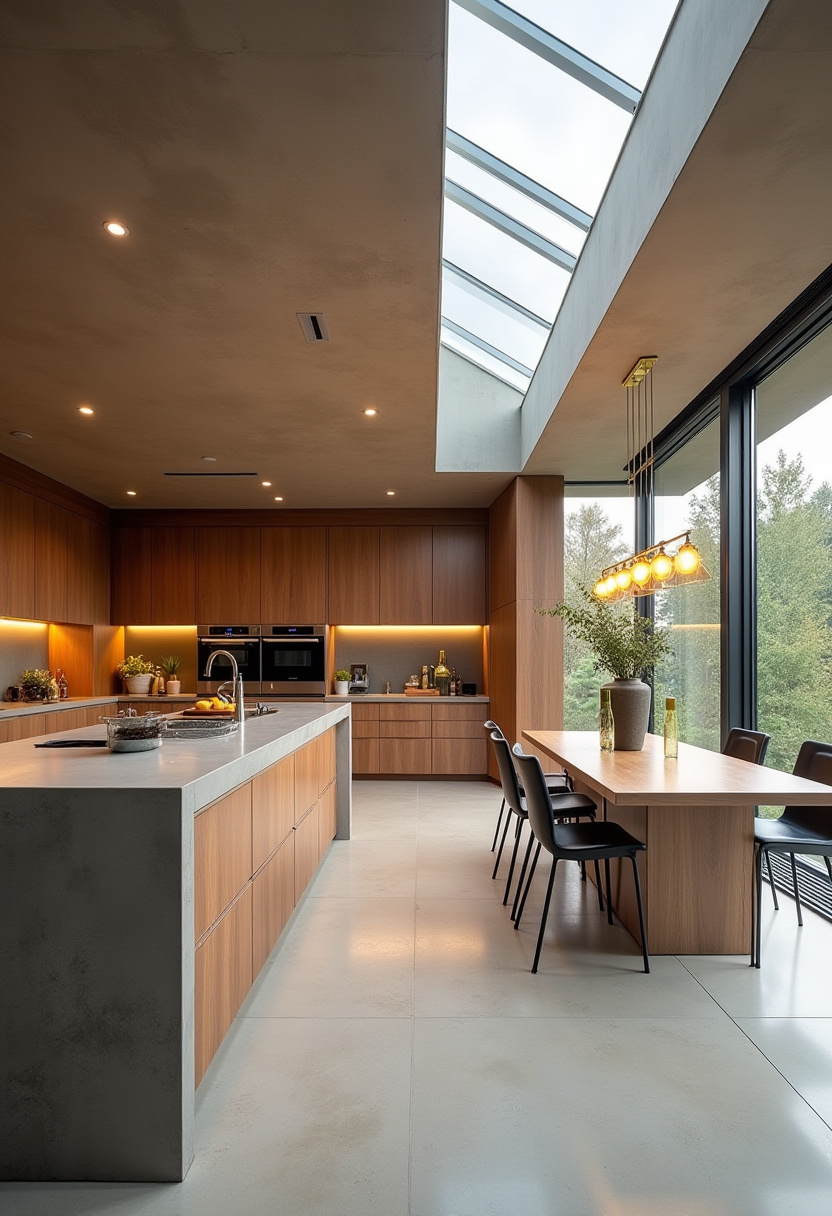 Small Kitchen and Living Room Combo