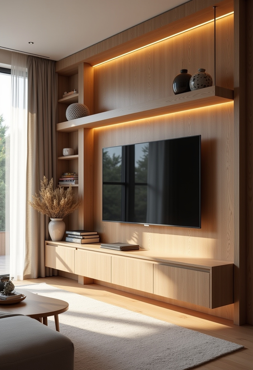 Living Room TV Wall Ideas