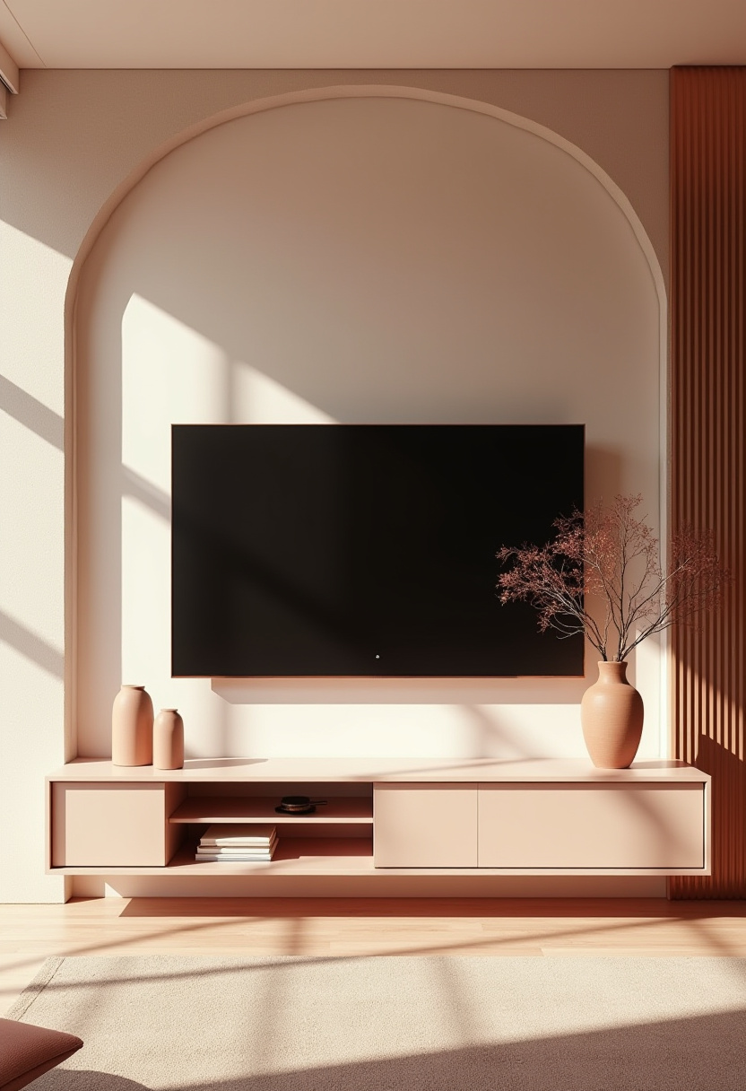 Living Room TV Wall Paint Ideas