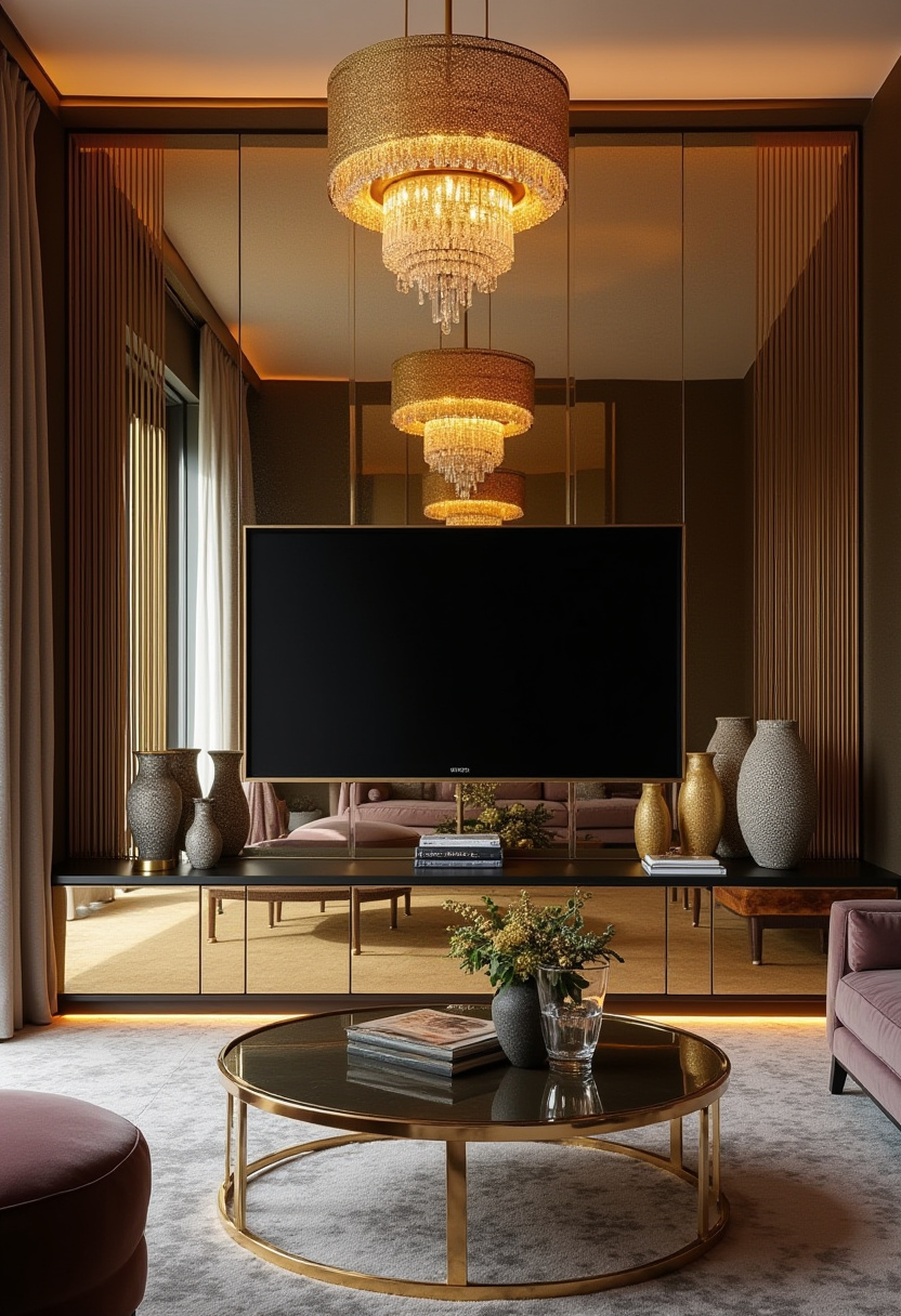 44+ Living Room Decor TV Wall