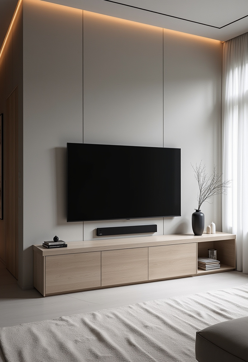 49+ Living Room Designs TV Wall Aesthetic