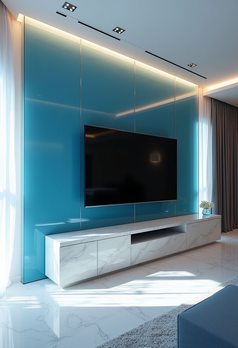 52+ Living Room Inspiration TV Wall Design