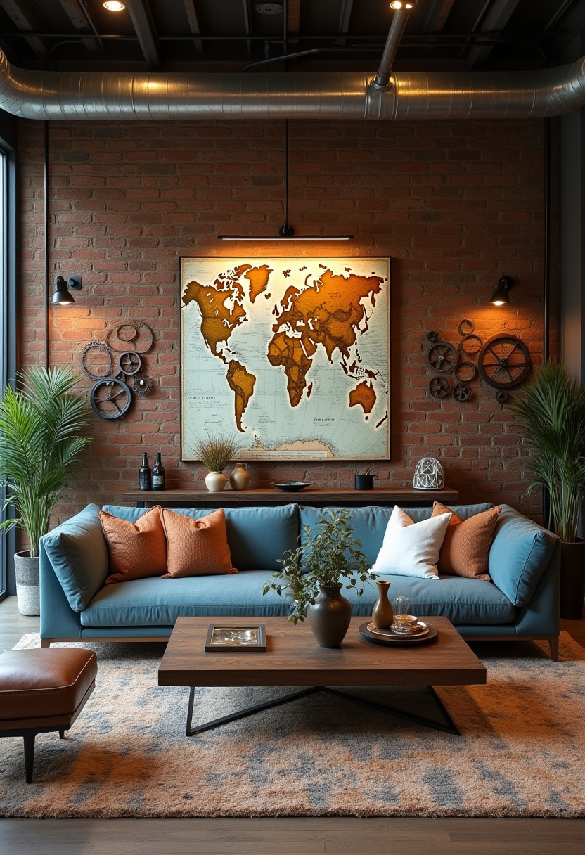 42+ Living Room Wall Decor Designs