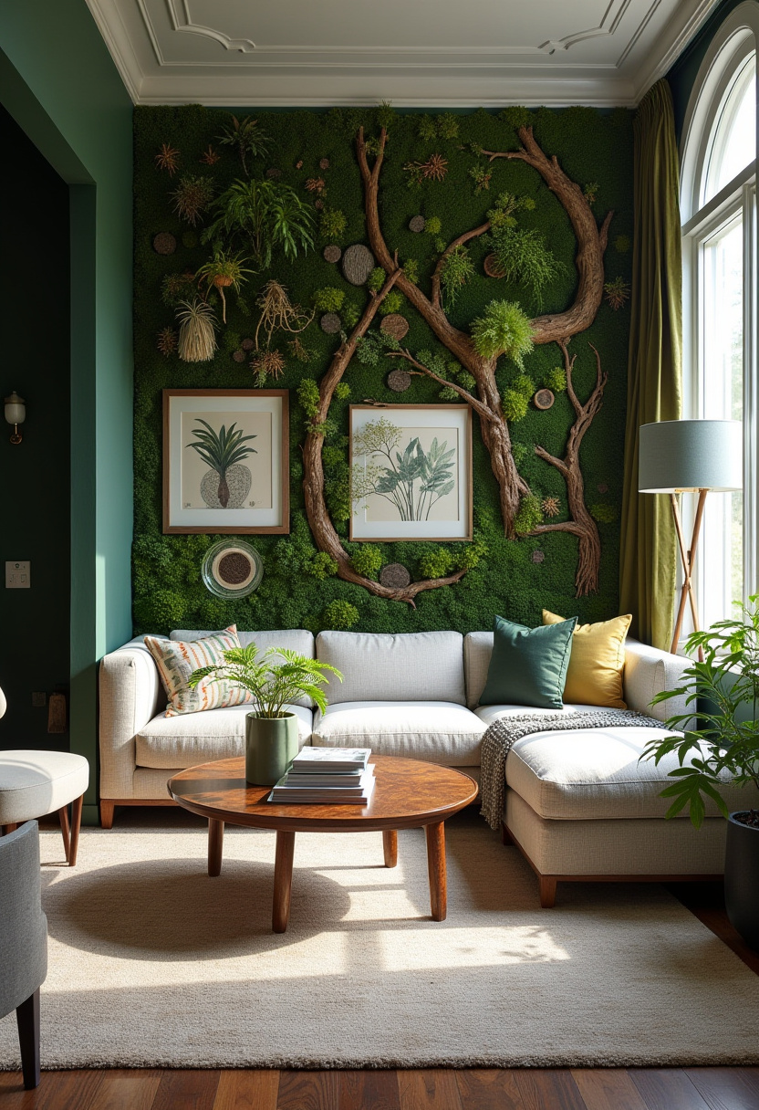 43+ Elegant Living Room Wall Decor