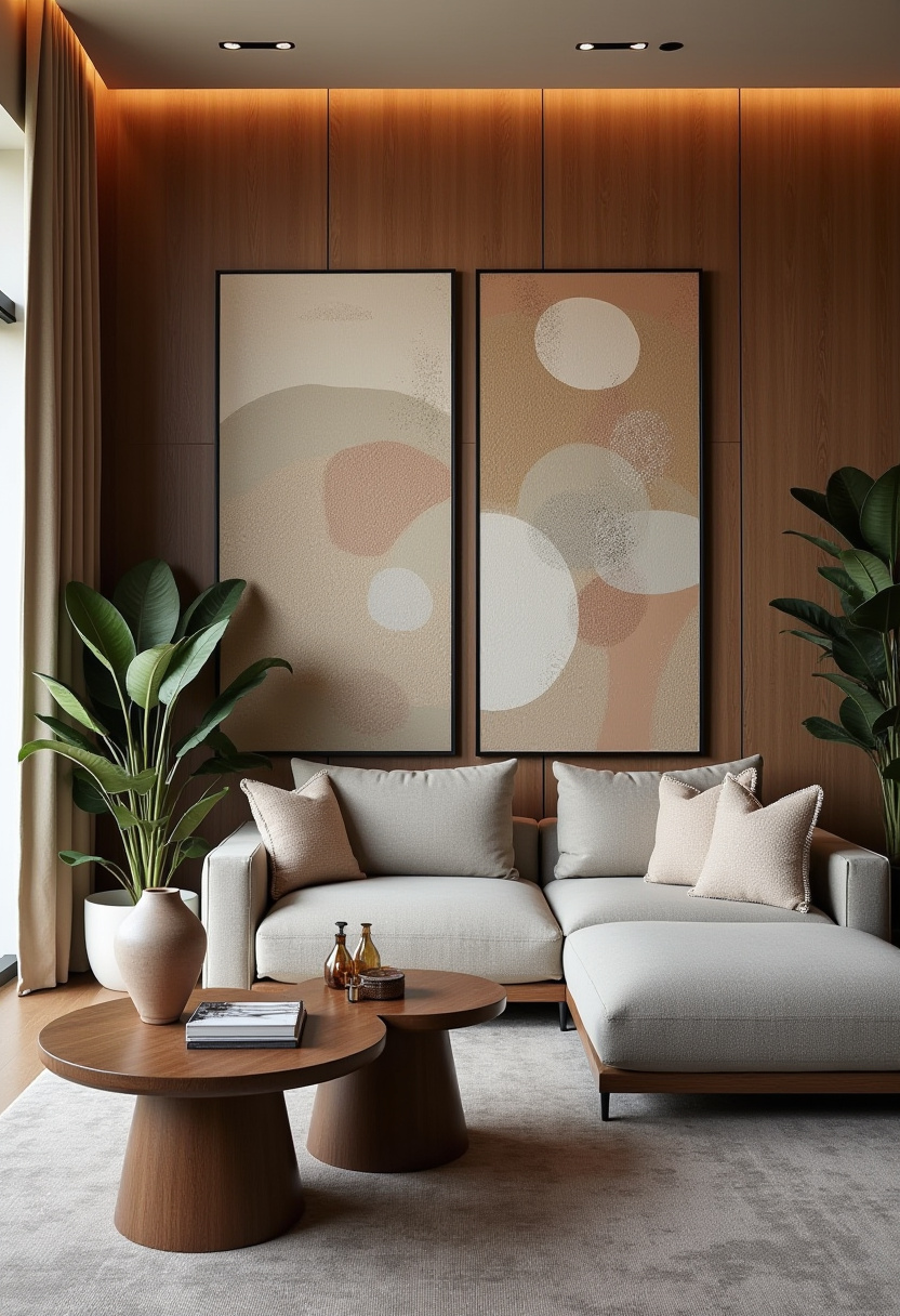 31+ Living Room Wall Decor Ideas Modern