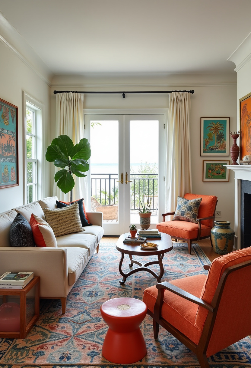 modern coastal living room 18