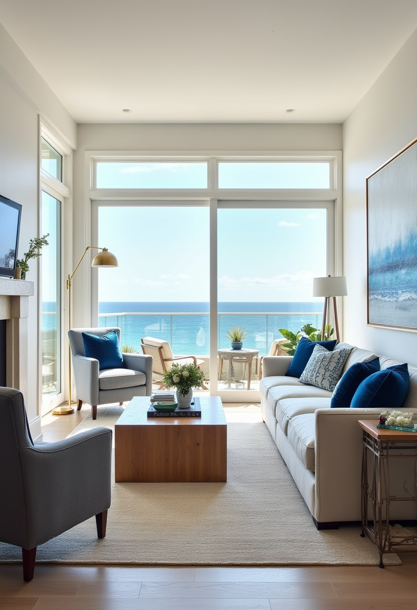modern coastal living room 24