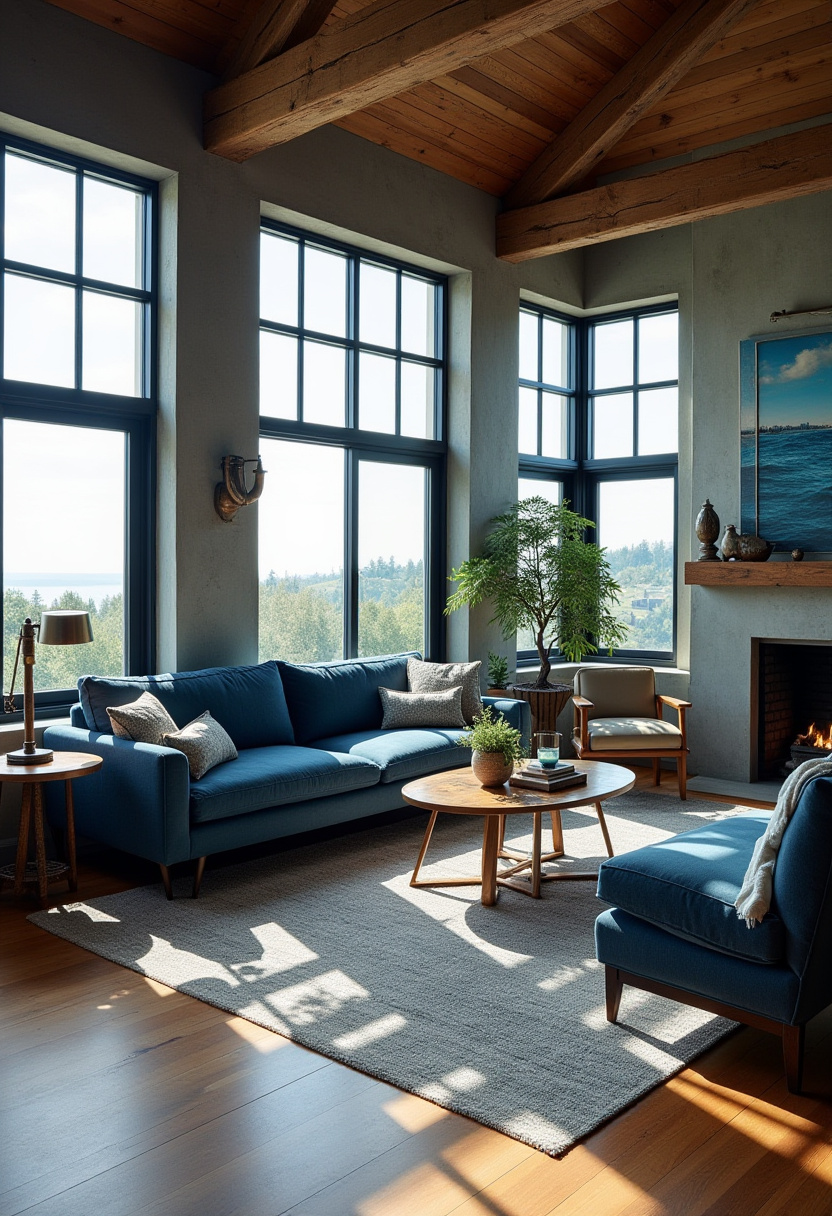 modern coastal living room 7