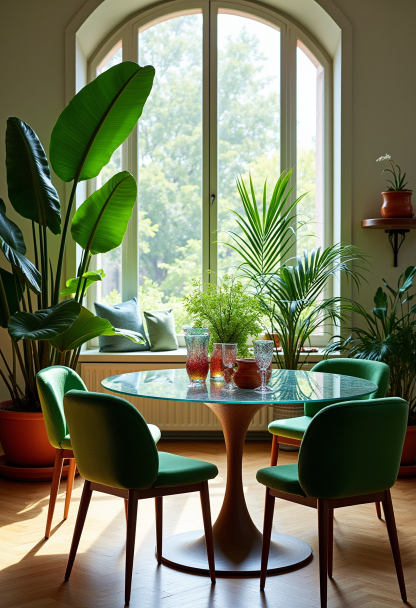 Organic Modern Dining Room